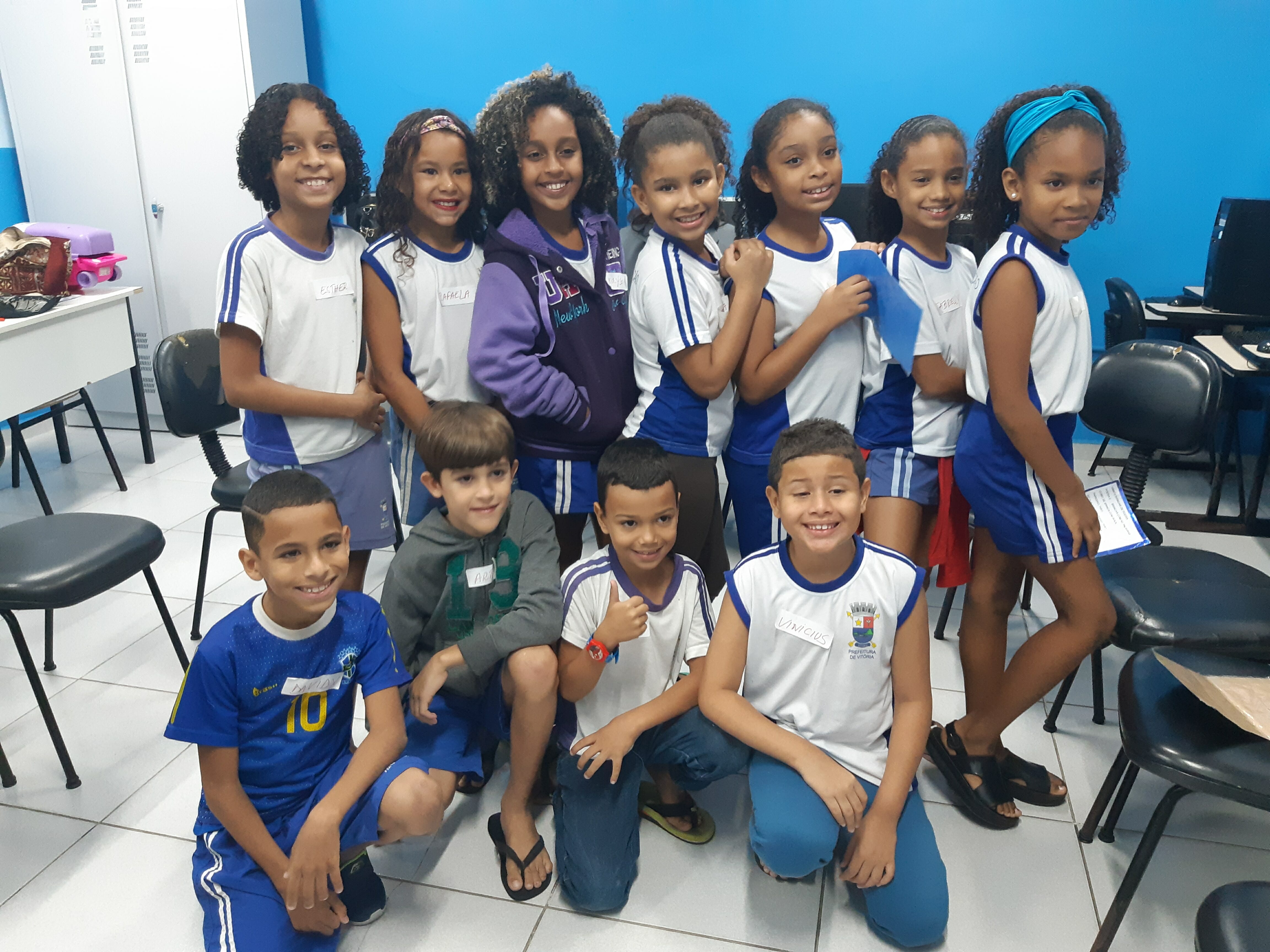 School kids in Brazil